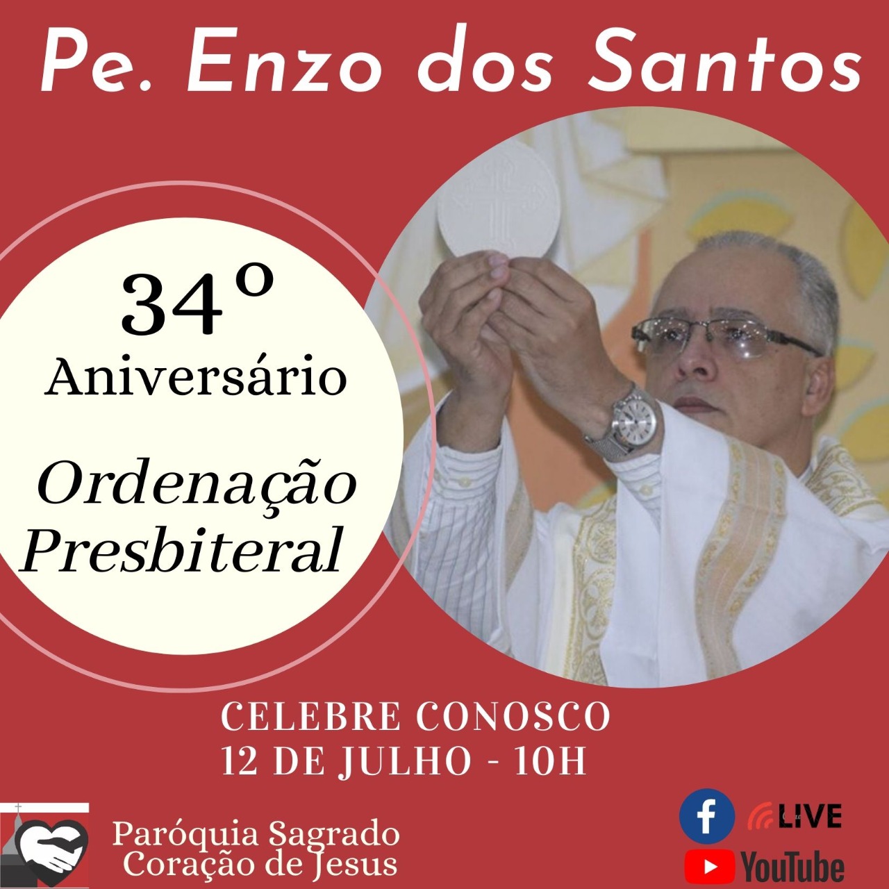 PARABÉNS, PE ENZO DOS SANTOS