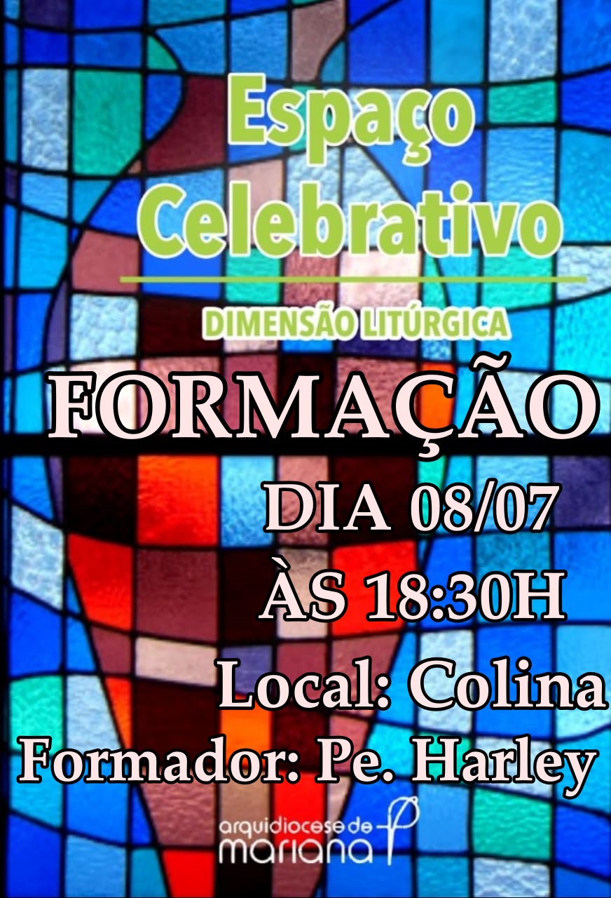 FORMAÇÃO LITÚRGICA SOBRE ESPAÇO LITÚRGICO ACONTECERÁ NA PARÓQUIA