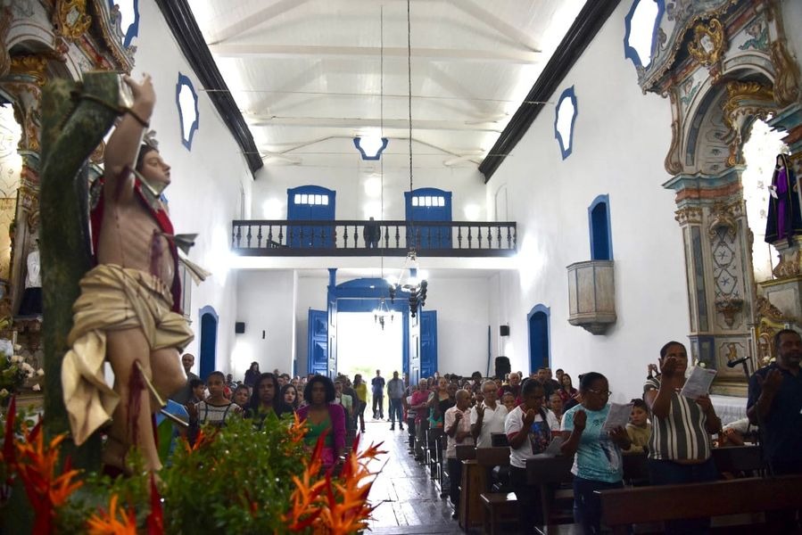 Reabertura da Igreja de São Sebastião, em Bandeirantes