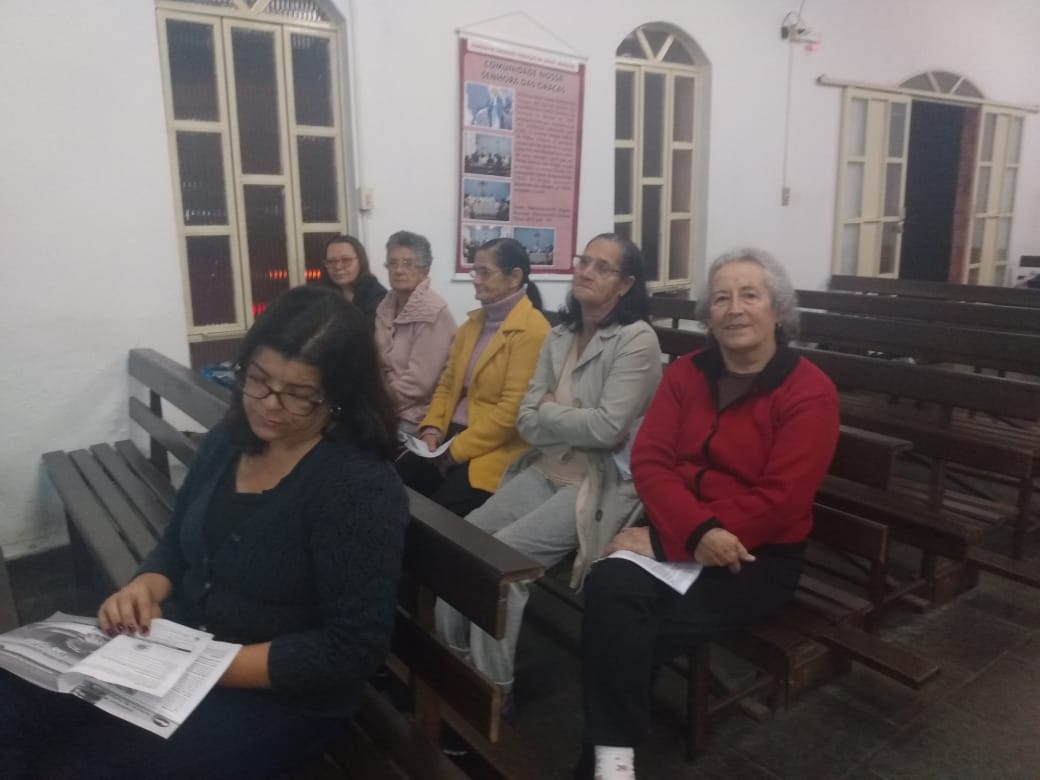 PLENÁRIO DOS GRUPOS DE REFLEXÃO NA COMUNIDADE NOSSA SENHORA DAS GRAÇAS