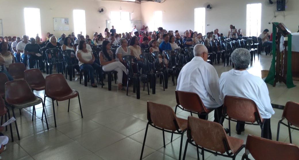 COMUNIDADE NOSSA SENHORA DO ROSÁRIO CELEBRA MISSA NO ESPAÇO CELEBRATIVO SANTA IFIGÊNIA
