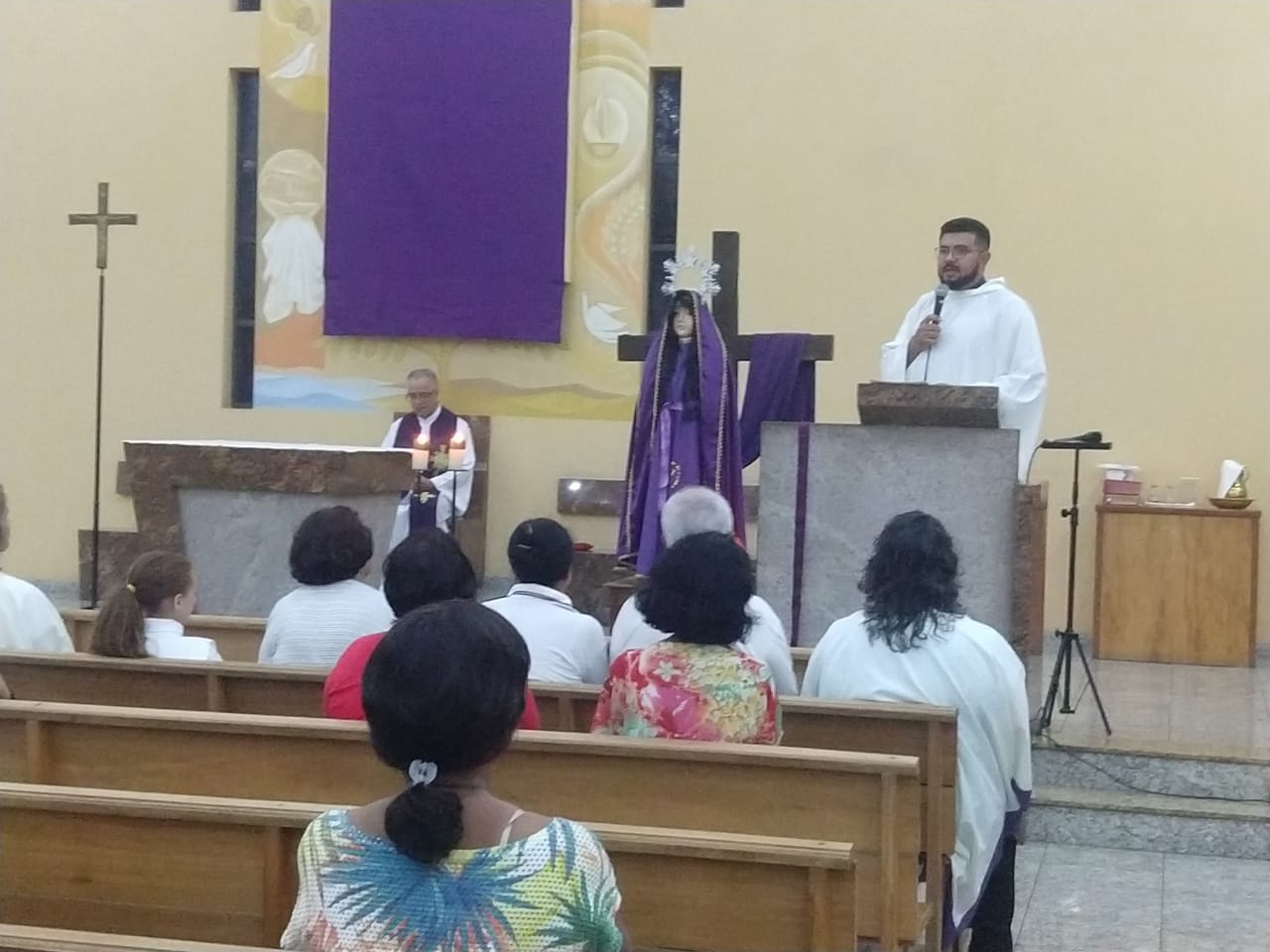 MATRIZ DO SAGRADO CORAÇÃO DE JESUS CELEBRA O SETENÁRIO DAS DORES